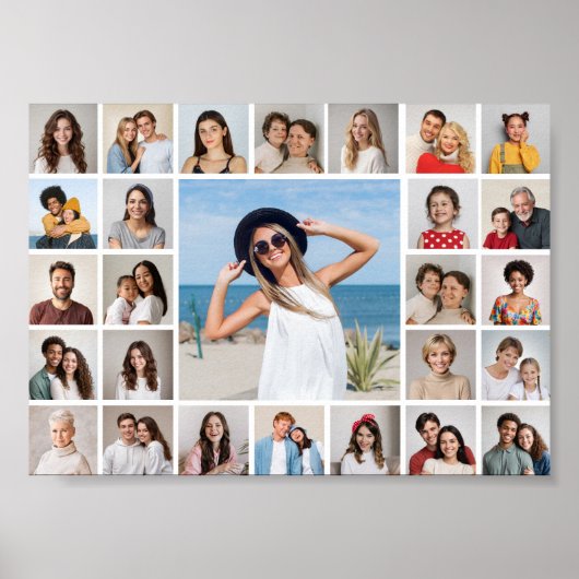 独自の27フォトコラージュを作成 ポスター (正面)