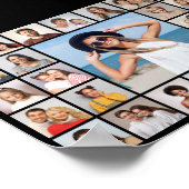 独自の27フォトコラージュを作成 ポスター (角)