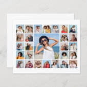 独自の27フォトコラージュ紙シートの作成 (正面/裏面)