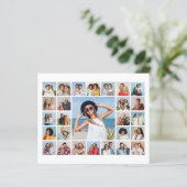 独自の27フォトコラージュ紙シートの作成 (スタンド正面)