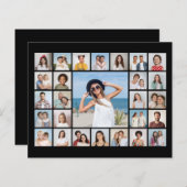 独自の27フォトコラージュ紙シートの作成 (正面/裏面)