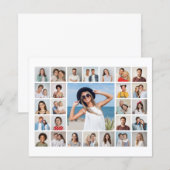 独自の27フォトコラージュ紙シートの作成 (正面/裏面)