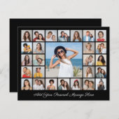 独自の27フォトコラージュ紙シート/カードの作成 (正面/裏面)