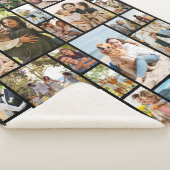 独自の28フォトカスタムコラージュを作成 シェルパブランケット (3/4)