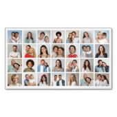 独自の28フォトコラージパック25を作成 マグネット名刺 (正面)