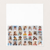 独自の28フォトコラージパック25を作成 名刺 (外部フラット)