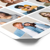 独自の28フォトコラージュを作成 ポスター (角)