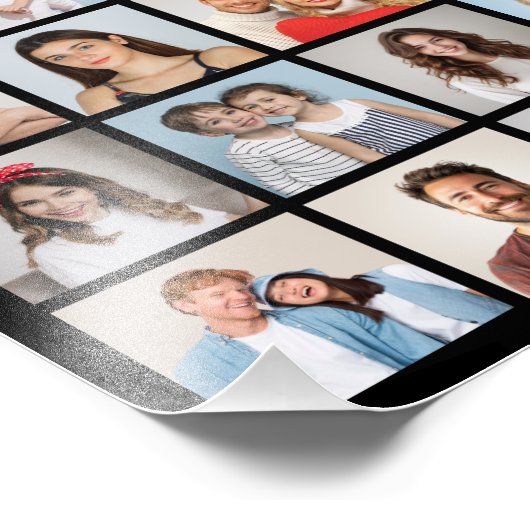 独自の28フォトコラージュ写真の拡大を作成 フォトプリント            (角)