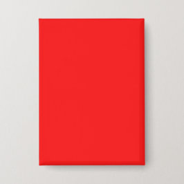 独自の2.5インチx 3.5インチの赤い四角形をカスタマイズ 缶バッジ