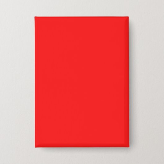 独自の2.5インチx 3.5インチの赤い四角形をカスタマイズ 缶バッジ (正面)