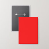 独自の2.5インチx 3.5インチの赤い四角形をカスタマイズ 缶バッジ (正面/裏面)