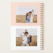 独自の3つのフォトギャラリーの追加 – 月モダン単位 プランナー手帳 (裏面)