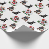 独自の3つのフォトコラージュを作成カスタム ラッピングペーパー (角)