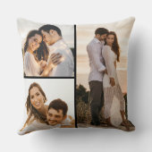 独自の3つのフォトコラージュを作成 クッション (裏面)