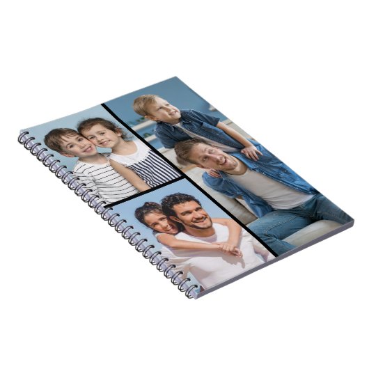 独自の3つのフォトコラージュを作成 ノートブック (右側)