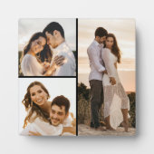 独自の3つのフォトコラージュを作成 フォトプラーク (正面)