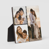 独自の3つのフォトコラージュを作成 フォトプラーク (正面)