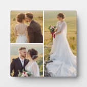 独自の3つのフォトコラージュを作成 フォトプラーク (正面)