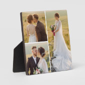 独自の3つのフォトコラージュを作成 フォトプラーク (正面)