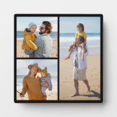 独自の3つのフォトコラージュを作成 フォトプラーク (正面)