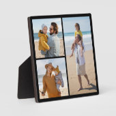 独自の3つのフォトコラージュを作成 フォトプラーク (正面)