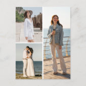 独自の3つのフォトコラージュを作成 ポストカード (正面)