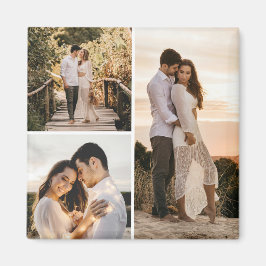 独自の3つのフォトコラージュを作成 マグネット