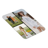 独自の3つのフォトコラージュを作成 マグネット (右側)