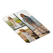 独自の3つのフォトコラージュを作成 マグネット (右側)