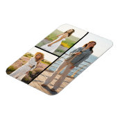 独自の3つのフォトコラージュを作成 マグネット (左側)