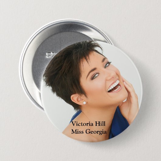 独自の3インチファンページボタンを作成！ 缶バッジ (正面&裏面)