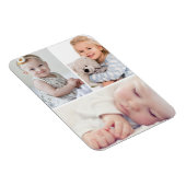 独自の3フカスタムァミリのフォトマグネットを作成 マグネット (右側)