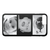 独自の3枚のフォトiPhone 7プラスケースの作成 Case-Mate iPhoneケース (裏面(横))