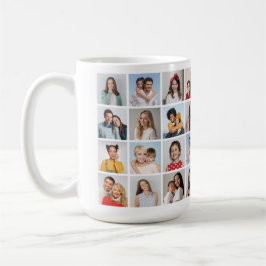 独自の32フォトコラージュを作成 コーヒーマグカップ