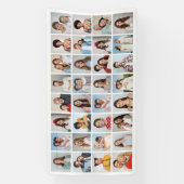 独自の32フォトコラージュを作成 横断幕 (縦)