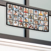 独自の32フォトコラージュを作成 横断幕 (ビルの外側)