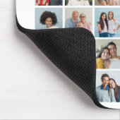 独自の35フォトコラージュ編集可能カラーを作成 マウスパッド (コーナー)