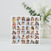 独自の36フォトコラージュを作成 カード (スタンド正面)