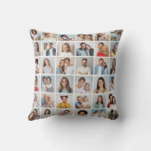 独自の36フォトコラージュを作成 クッション (裏面)