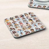 独自の36フォトコラージュを作成 コースター (左側)