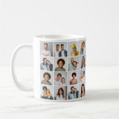 独自の36フォトコラージュを作成 コーヒーマグカップ (左)