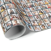 独自の36フォトコラージュを作成 ラッピングペーパー (ロールコーナー)