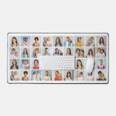 独自の36フォトコラージュ編集可能カラーを作成 デスクマット (キーボード&マウス)