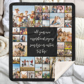 独自の36フォトパーソナライズされたコラージュを作成 シェルパブランケット