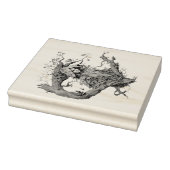 独自の3Dボアを作フェイク成する神秘的なドライド ラバースタンプ (スタンプ)