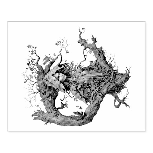 独自の3Dボアを作フェイク成する神秘的なドライド ラバースタンプ (インプリント)