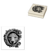 独自の3Dボアゴールデンキフェイクャーマを作成する ラバースタンプ (押印)