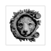 独自の3Dボアゴールデンキフェイクャーマを作成する ラバースタンプ (インプリント)