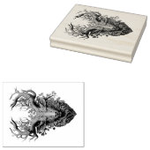 独自の3Dボイズ黄金フェイク彫りのサテュロを作成 ラバースタンプ (押印)