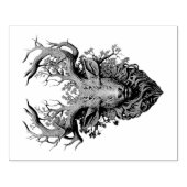 独自の3Dボイズ黄金フェイク彫りのサテュロを作成 ラバースタンプ (インプリント)